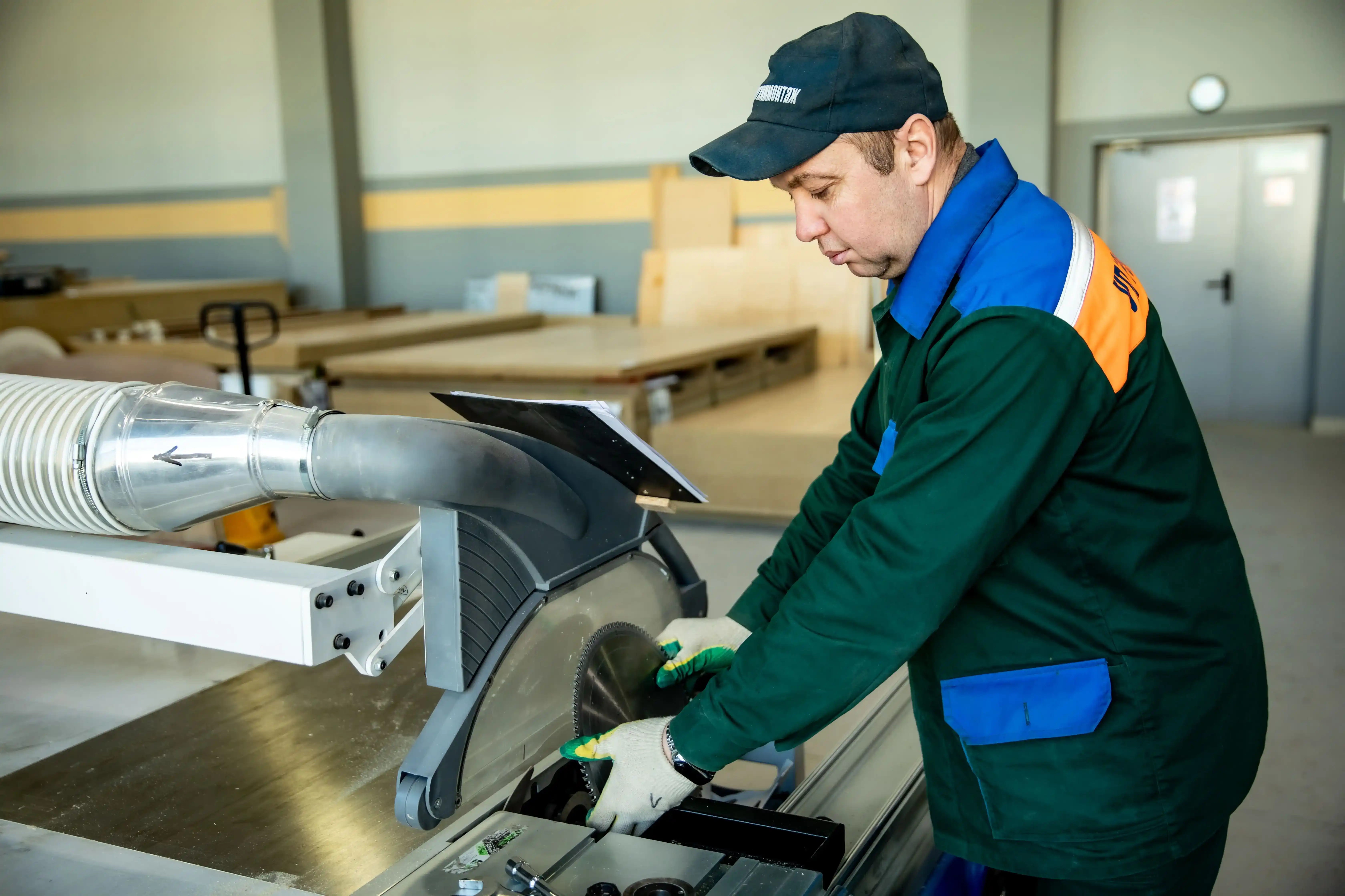 Рабочие места в цехе