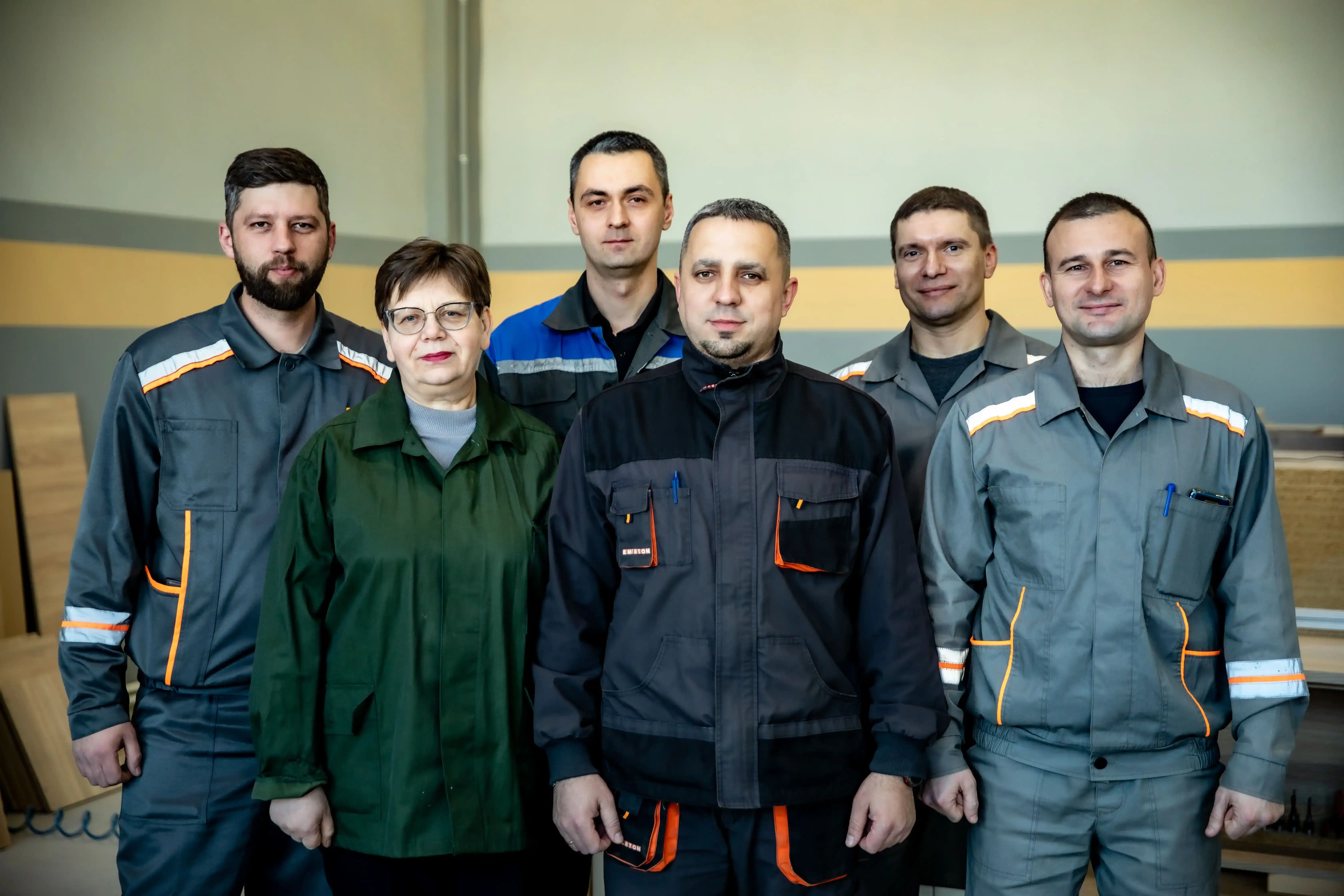 Рабочие места в цехе